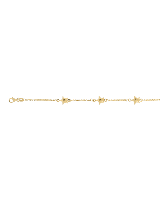 9CT Y/G STAR BLT 14cm/1.50mm